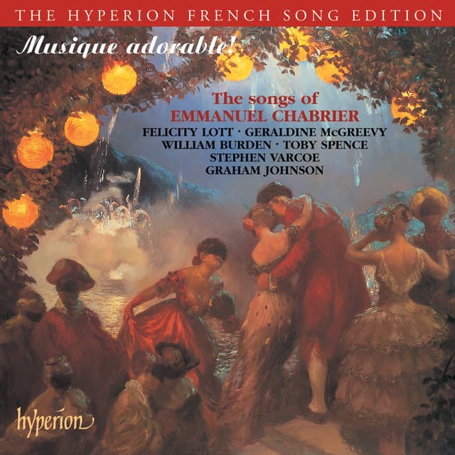 Chabrier: Songs - Emmanuel Chabrier