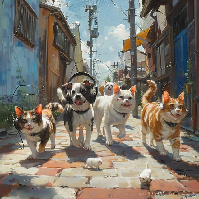 Pets' Peaceful Moments: Chill Music for Calm - Music For All