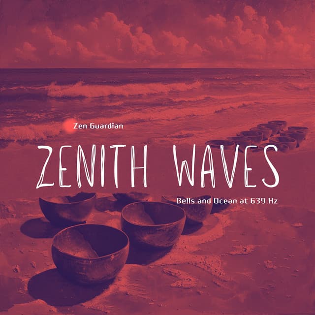 Zenith Waves: Bells and Ocean at 639 Hz - Zen Guardian