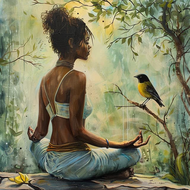 Calma Emplumada: Melodías De Relajación De Aves Binaurales - 92 96 Hz - #Relajante