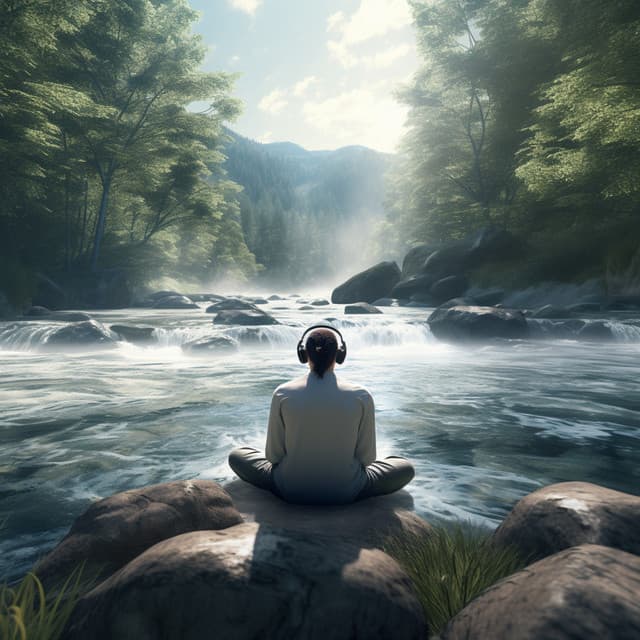 Stream Zen: Binaural Meditation Harmony - 741Hz Energy Orbiting Manifest Healing