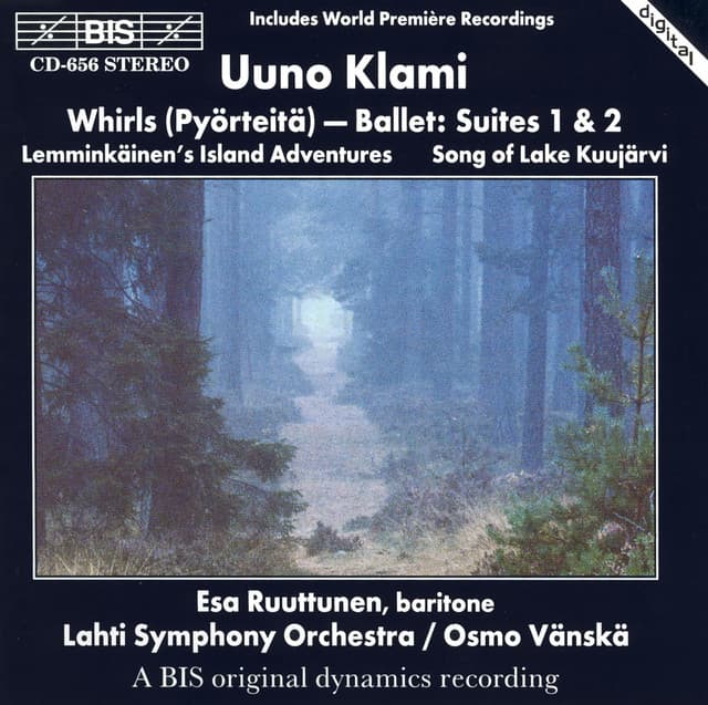 Klami: Whirls / Song of Lake Kuujarvi - Uuno Klami