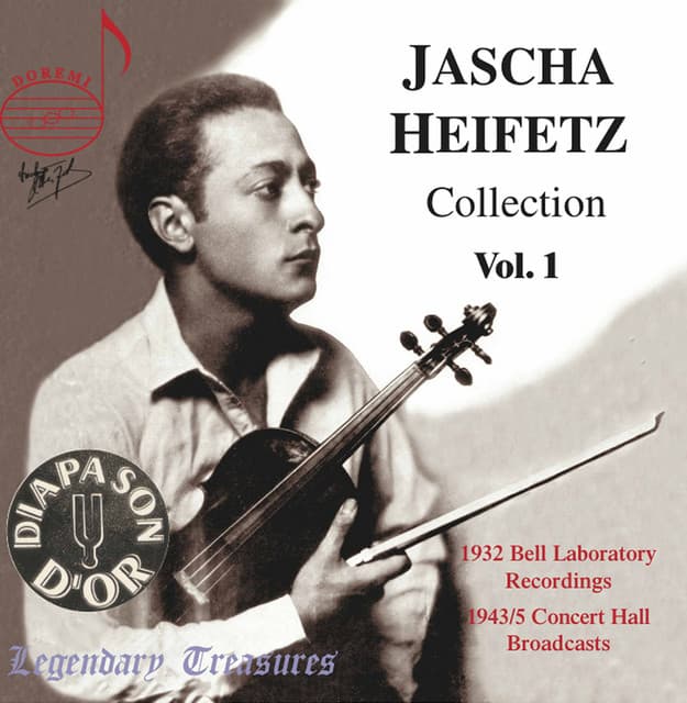 Jascha Heifetz Collection, Vol. 1 - Jascha Heifetz