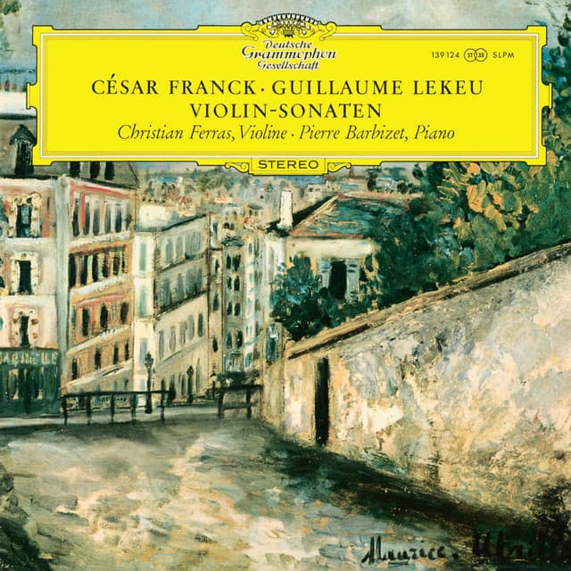Franck & Lekeu: Violin Sonatas - Christian Ferras