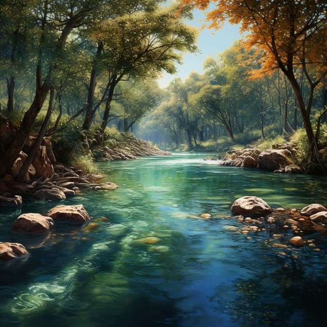 Baby Brook Music: River Babbling Bliss - Happy Sunday Morning Music