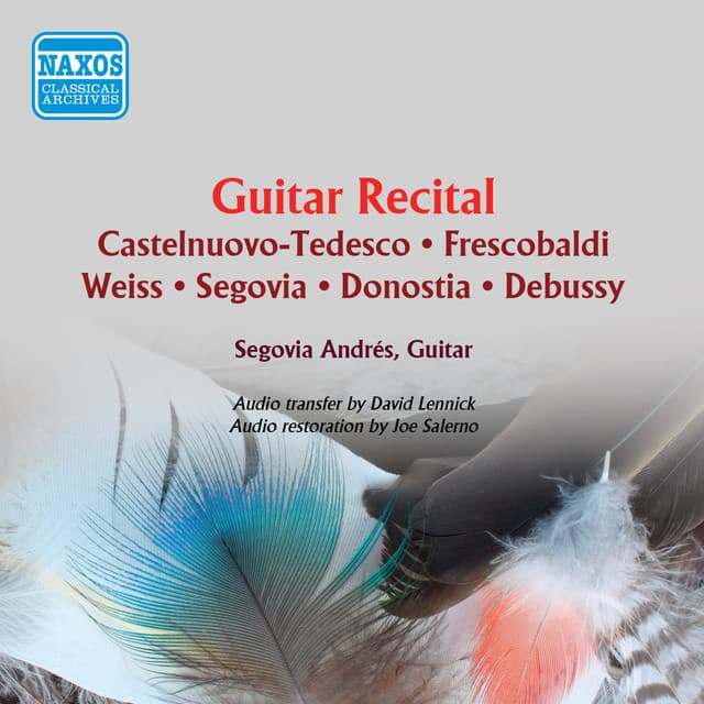 Andrés Segovia - Guitar Recital - Andrés Segovia