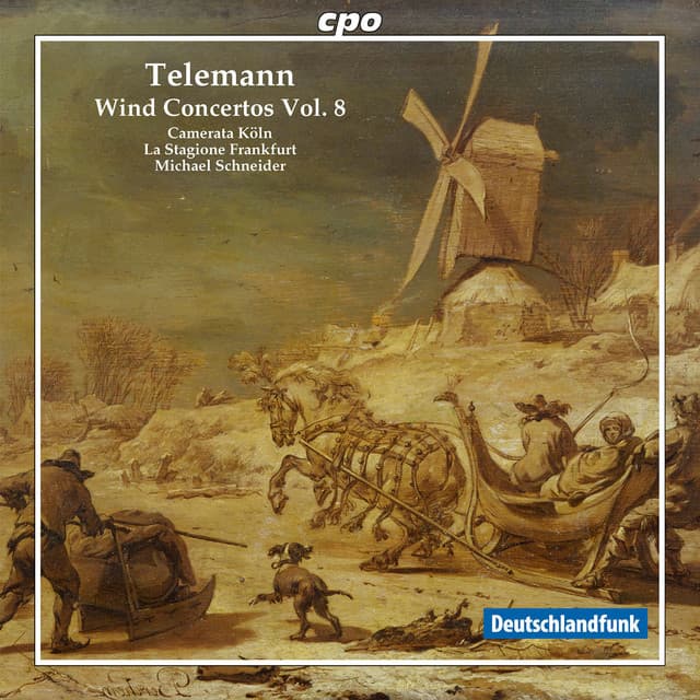 Telemann: Wind Concertos, Vol. 8 - Georg Philipp Telemann