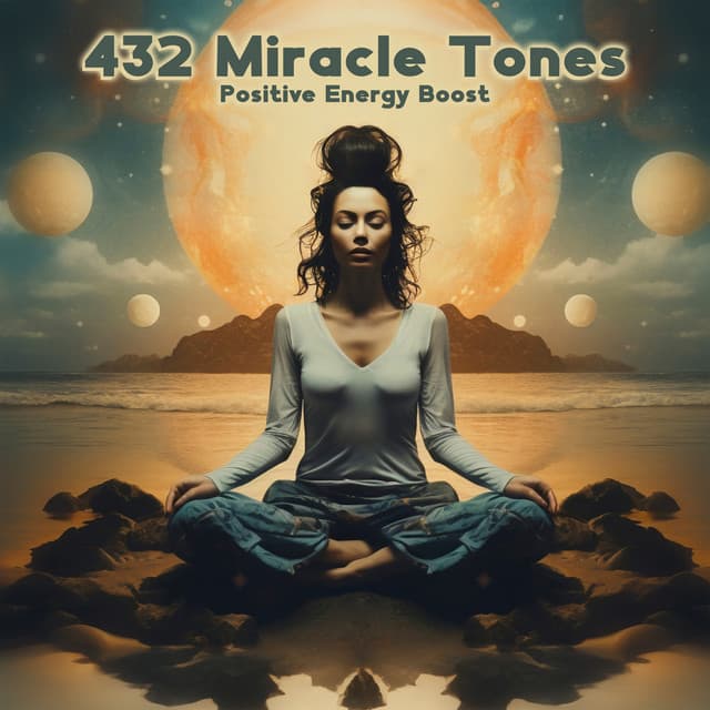 432 Miracle Tones: Positive Energy Boost – Healing Tones for Anxiety, Depression, Migraine, Stress, Tones for Body and Soul - Solfi Frequency