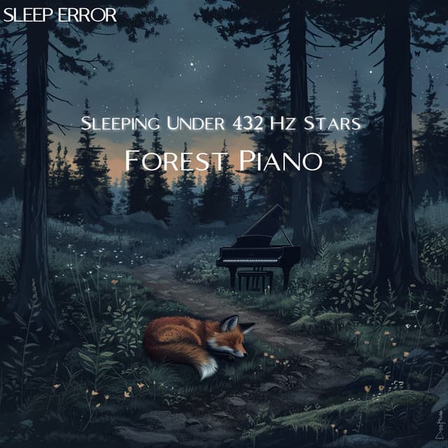 Sleeping Under 432 Hz Stars: Forest Piano - Sleep Error