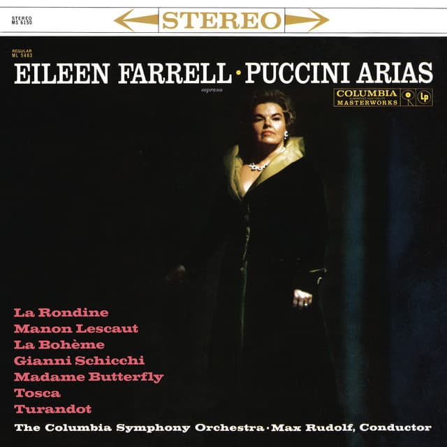 Eileen Farrell Sings Puccini Arias - Giacomo Puccini