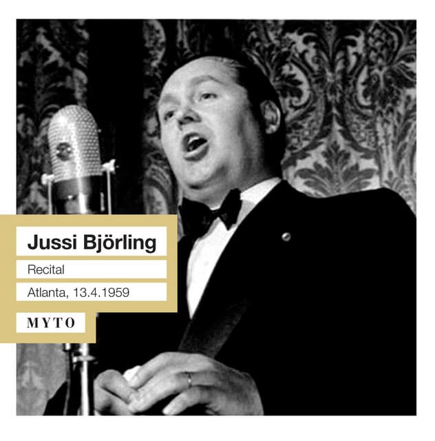 Jussi Björling Recital - Jussi Björling