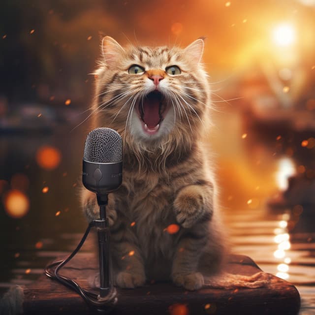 River Resonance: Cats Purring Strings - Mindvellous