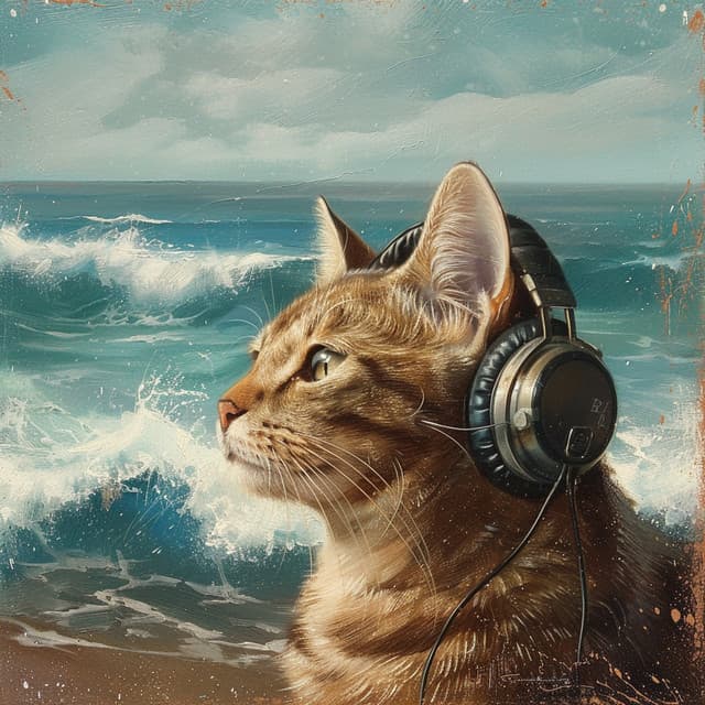 Ocean Felines: Cats Melodic Vibes - Music for Cats TA