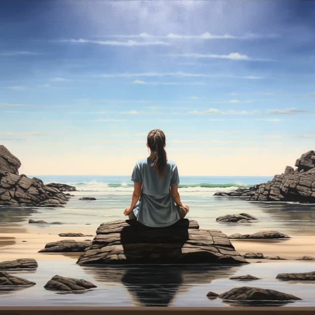 Olas Oceánicas Conmovedoras: Refugio De Meditación Costera - Sonidos de la Naturaleza Relajacion