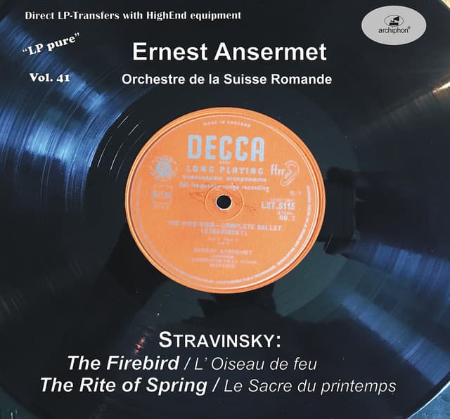 LP Pure, Vol. 41: Ansermet Conducts Stravinsky - Igor Stravinsky
