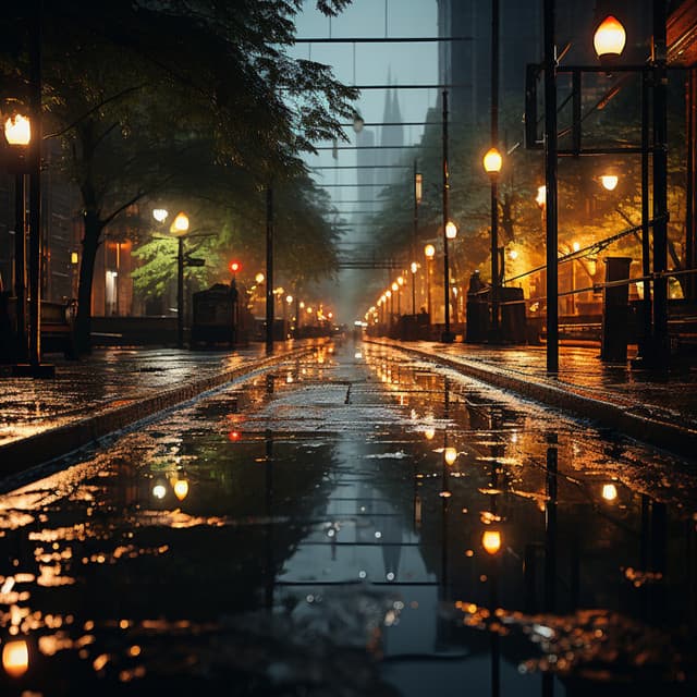 Lluvia Reflectante: Sonidos De Meditación Consciente - Café del Pecado