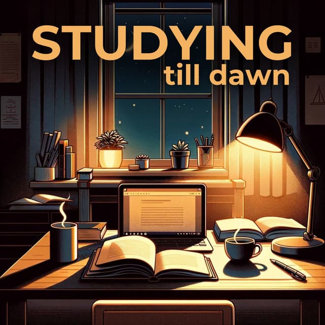 Studying Till Dawn: Night Lofi Concentration Session - Lo-Fi for Studying