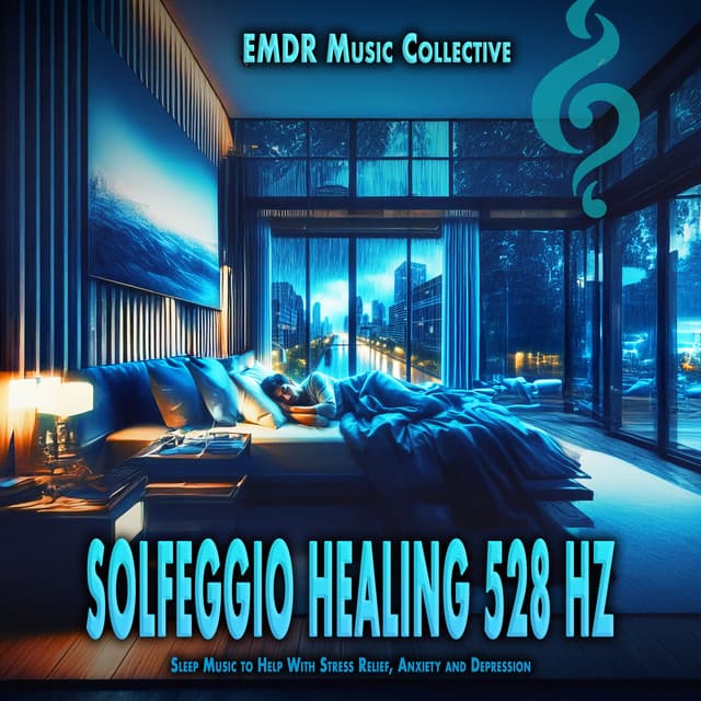 Solfeggio Healing 528 Hz: Sleep Music to Help With Stress Relief, Anxiety and Depression - EMDR Music Collective
