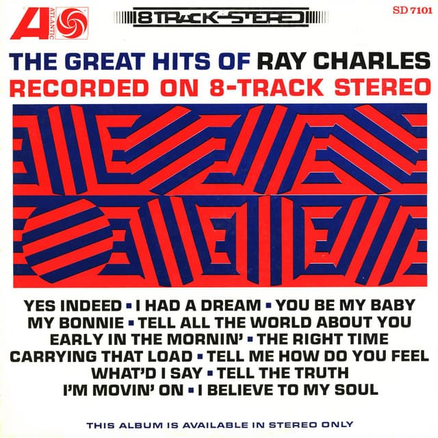 The Great Hits of Ray Charles Recorded on 8-Track Stereo - Ray Charles