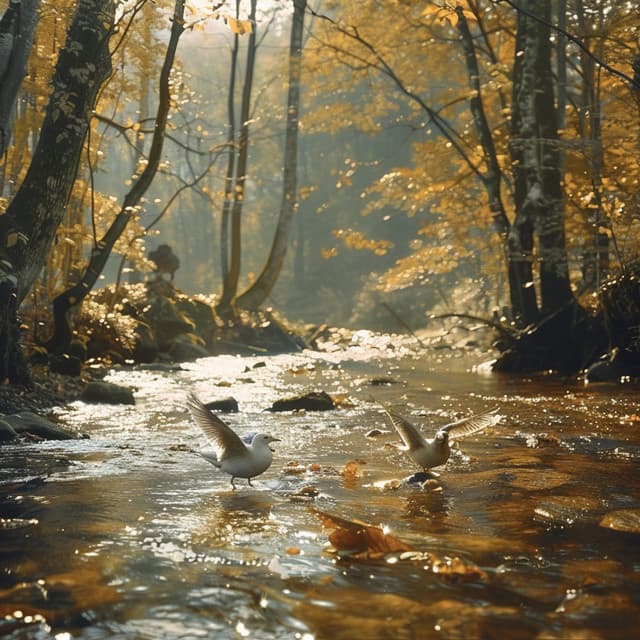Binaural Relaxation: Gentle Creek and Bird Sounds in Nature - Re-Relaxation