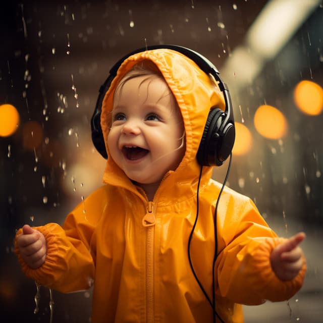 Gentle Rain: Binaural Baby Gentle Sounds - Smart Baby Academy