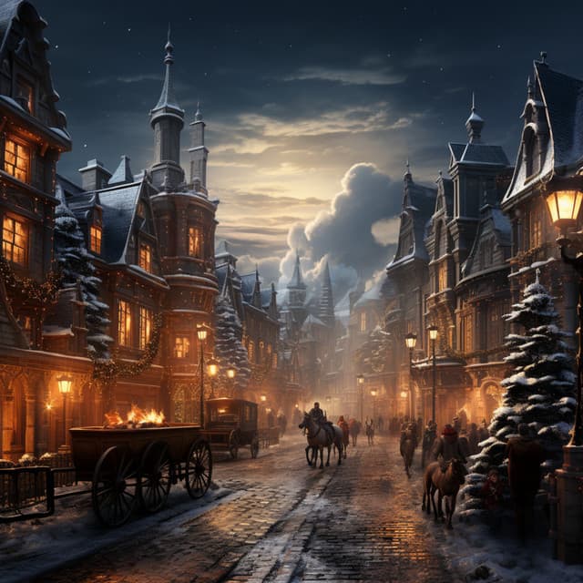 The Christmas Chariot Sleigh Snowstorm - Last Christmas Stars