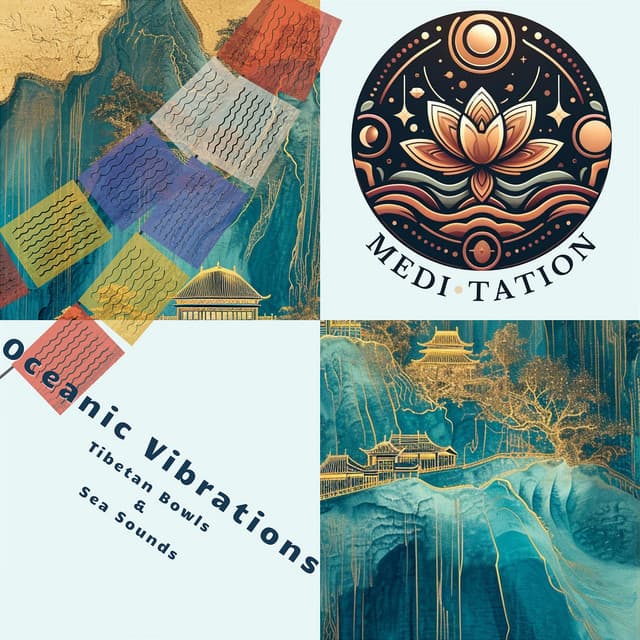 Oceanic Vibrations: Tibetan Bowls & Sea Sounds - Medi Tation
