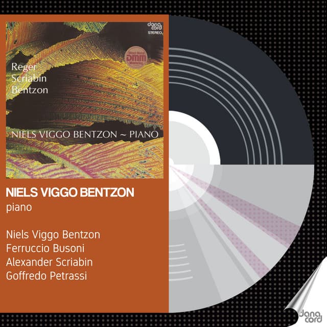 Niels Viggo Bentzon plays Bentzon, Scriabin a.o. - Niels Viggo Bentzon