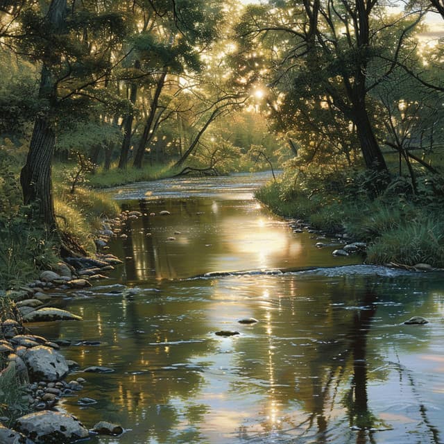 Meditación Binaural Del Agua: Flujo Sereno - Meditación