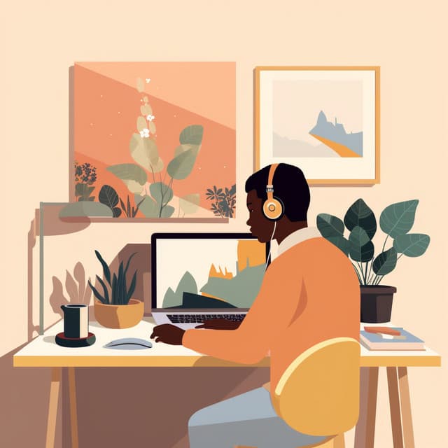 Lofi En El Trabajo: Melodías Productivas - Trabajar en casa Lofi