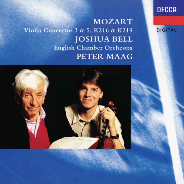 Mozart: Violin Concertos Nos. 3 & 5; Adagio K.261; Rondo K.373 - Wolfgang Amadeus Mozart