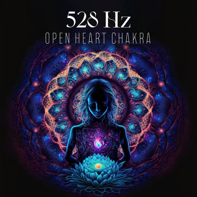 528 Hz Open Heart Chakra: Enhances Love & Harmonize Relationships - Hz Lifeforce Energy