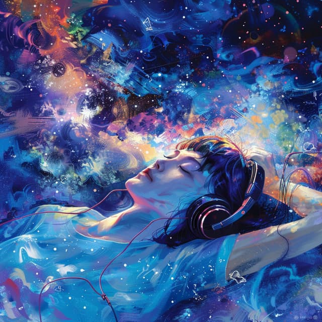 Harmonic Sleep Echoes: Binaural Nights - Sleep Sounds Ambient Noises