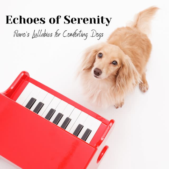 Echoes of Serenity: Piano's Lullabies for Comforting Dogs - Piano dust Covers