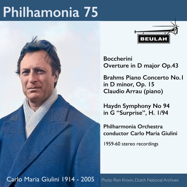 Philharmonia 75 Carlo Maria Giulini - Carlo Maria Giulini