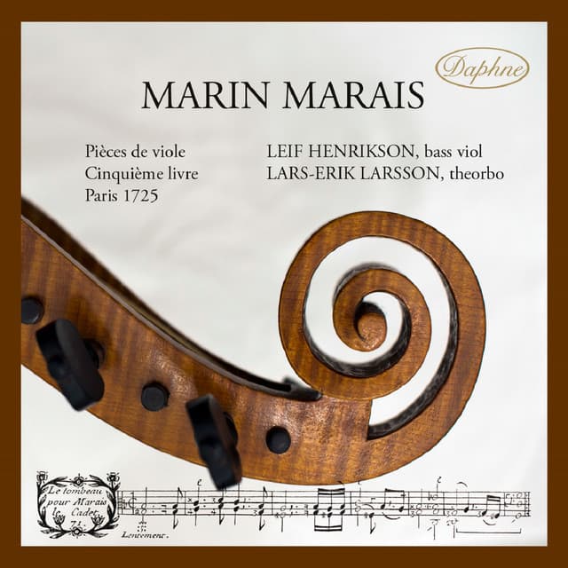 Marin Marais: Pièces de violes Cinquième livre - Marin Marais