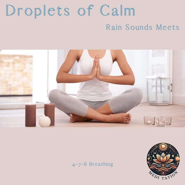 Droplets of Calm: Rain Sounds Meets 4-7-8 Breathing - Medi Tation