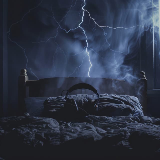 Thunder and Sleep: Embrace of the Night - Sleep Alpha Waves