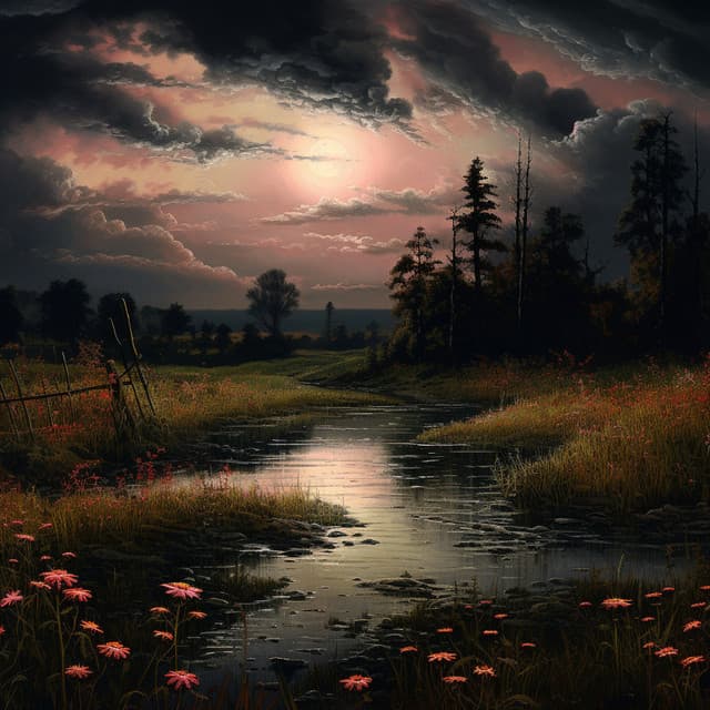 Precipitation Melodies: Nature’s Harmony - Am Steg