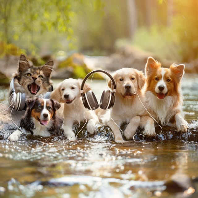 Stream Paws: Gentle Pet Harmonies - Music For Pets