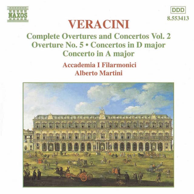 Veracini: Overtures and Concertos, Vol. 2 - Francesco Maria Veracini