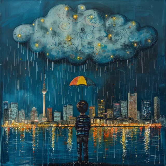 Kosmische Klugheit Regen - Ruhige Entspannende Atmosphäre