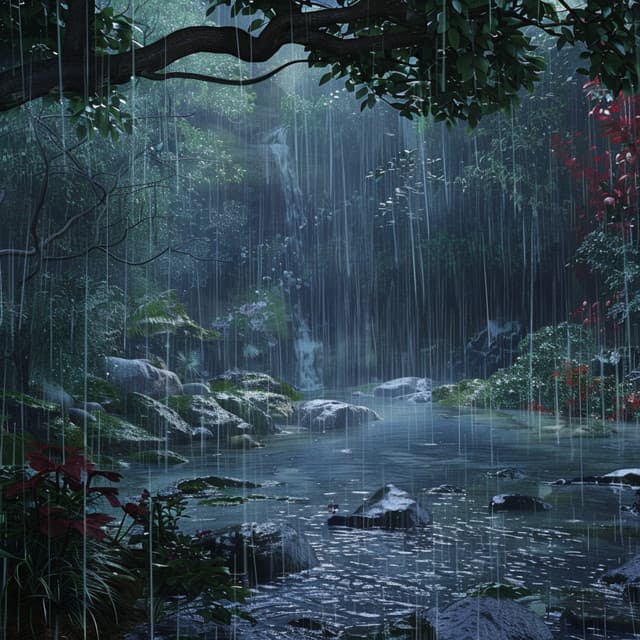 Tranquil Binaural Rain for Restful Nights - Trapture