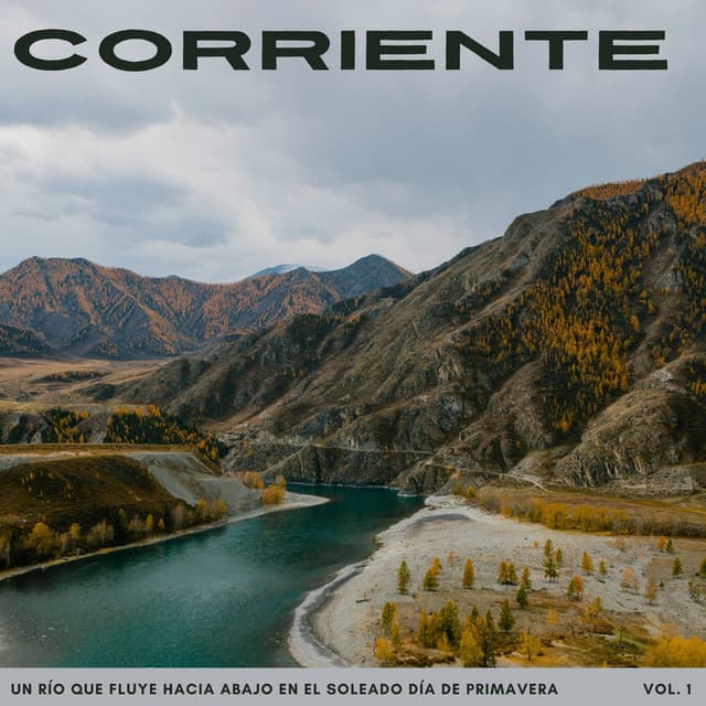 Corriente: Un Río Que Fluye Hacia Abajo En El Soleado Día De Primavera Vol. 1 - Ambiente de agua