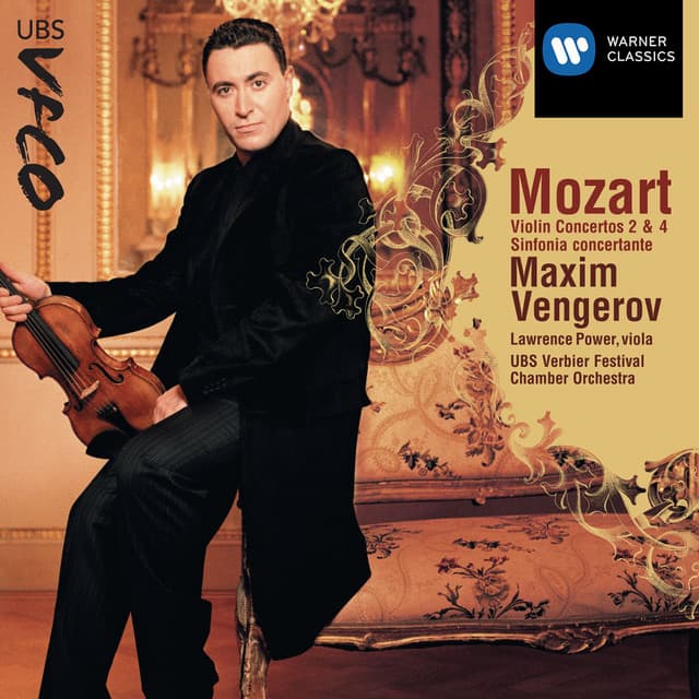 Mozart: Violin Concertos No. 2 & 4, Sinfonia concertante - Wolfgang Amadeus Mozart