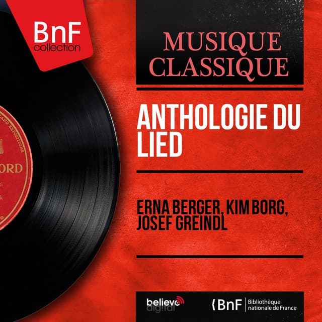 Anthologie du lied - Erna Berger