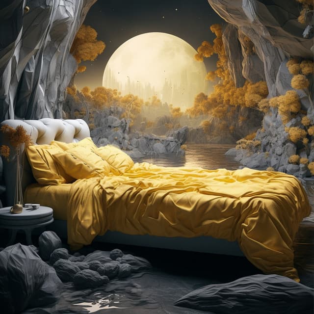 Tranquil River Harmonies: Waterscapes in Slumber - Natures DNA