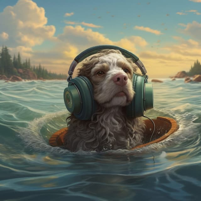 Coastal Melodies: Ocean Walks for Dogs - Dog Radio 1
