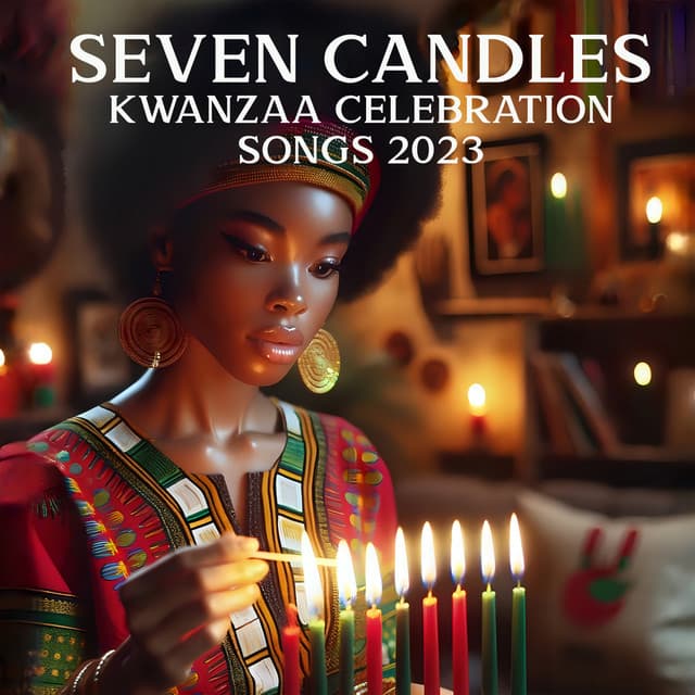 Seven Candles: Kwanzaa Celebration Songs 2023, Uplifting Music with Drums & Kalimba - Angela Laur
