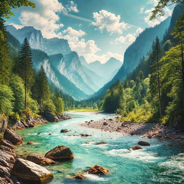 River Sounds from Moutains - Rivers and Streams